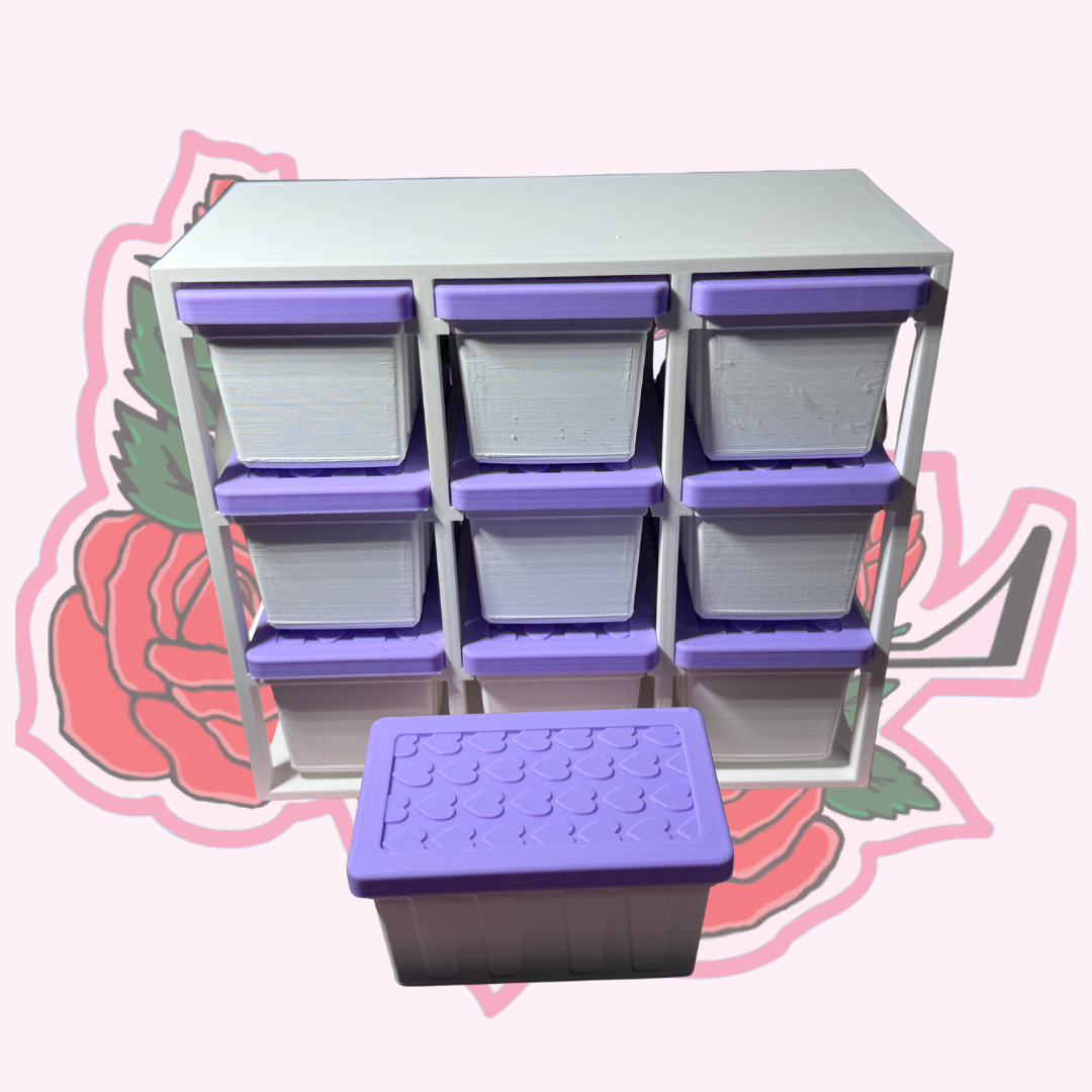 Mini Tote with Lid & Rack