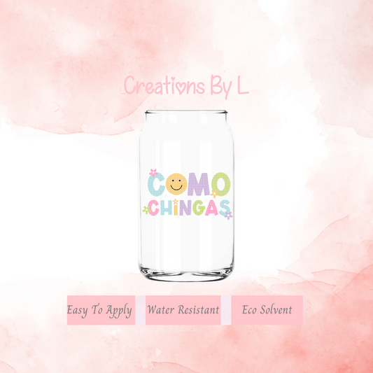 Como Chingas Decal