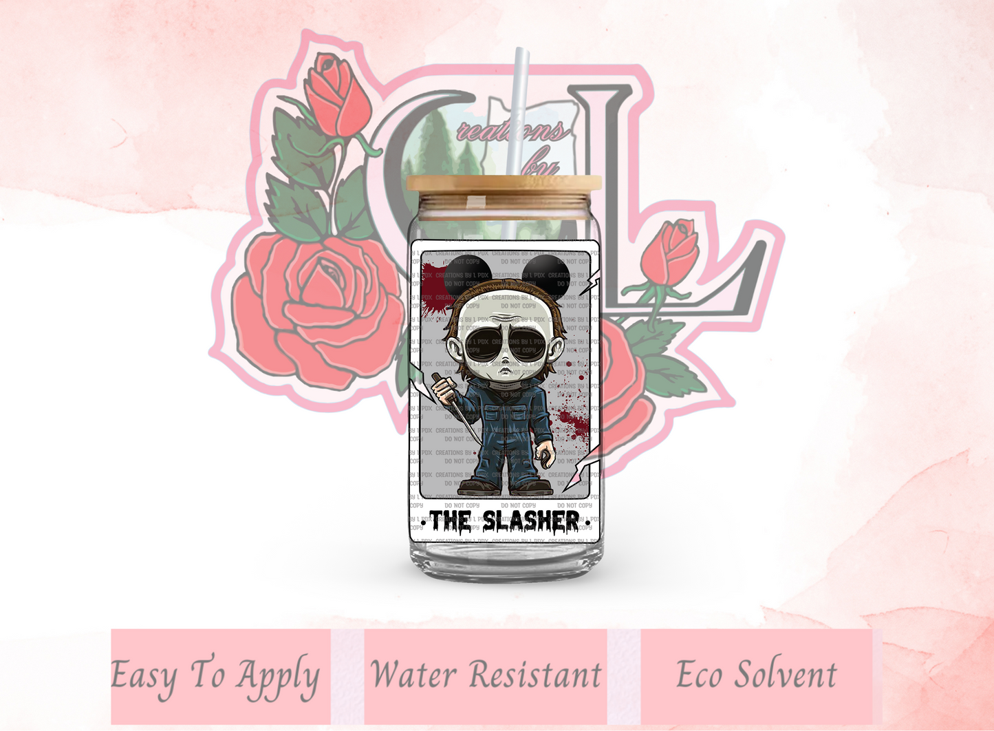 Magical Horror Tarot The Slasher Decal