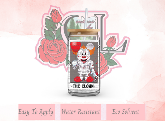 Magical Horror Tarot The Clown Decal