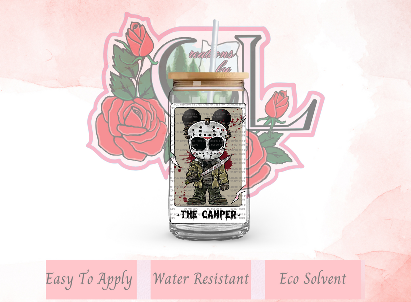 Magical Horror Tarot The Camper Decal