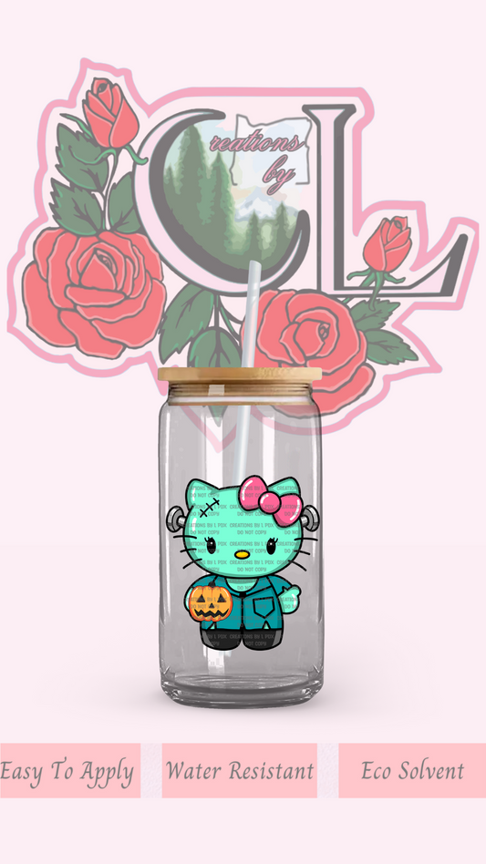 Franken Kitty Decal