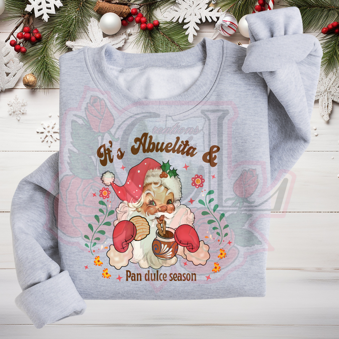Abuelita & Pan Dulce Season Hoodie/Crewneck