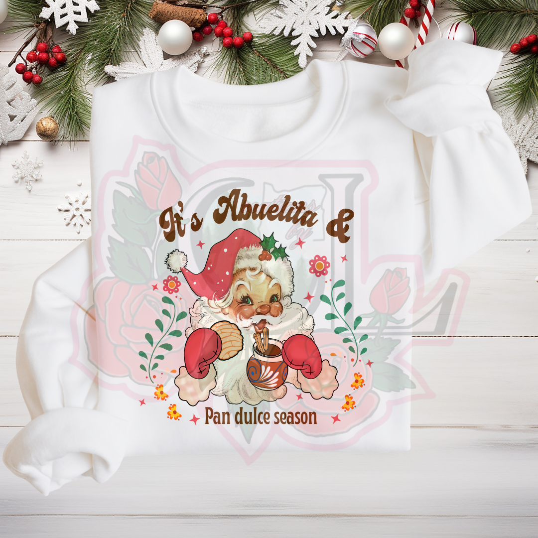 Abuelita & Pan Dulce Season Hoodie/Crewneck