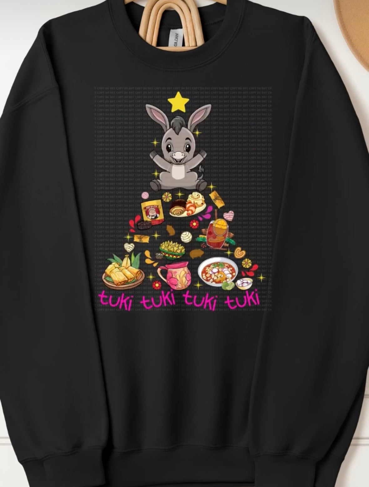 Mexican Christmas Tuki Tuki Tuki Tree Hoodie/Crewneck
