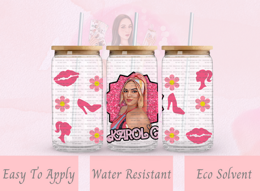 Karol Doll Heels Glass Wrap