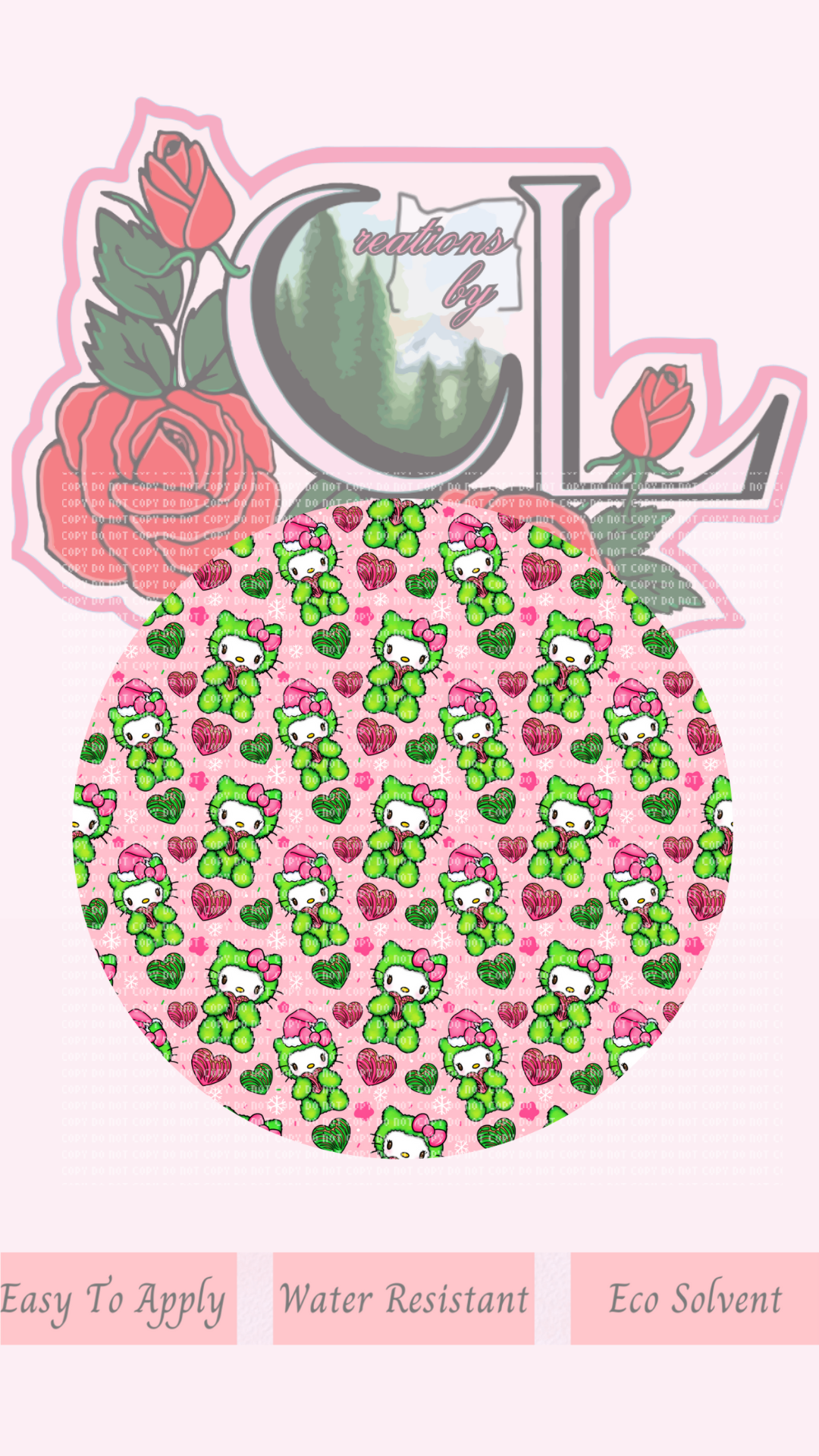 Kitty Grouch Concha Lid Wrap