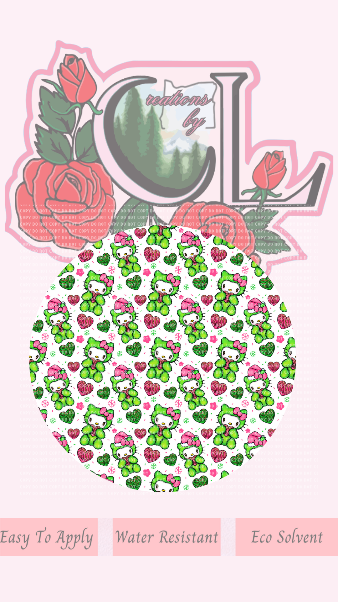 Kitty Grouch Concha Lid Wrap