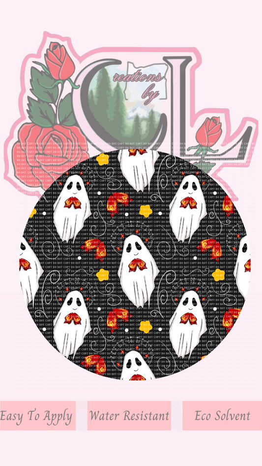 Mariachi Ghost Lid Wrap