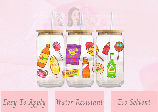 Mexican Antojos Glass Wrap