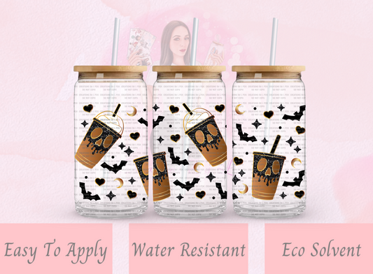 Poison Latte Glass Wrap