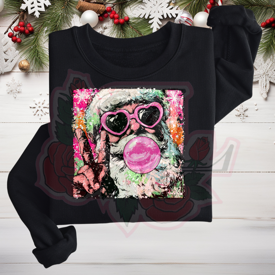 Santa Bubble Hoodie/Crewneck