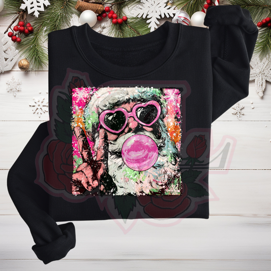 Santa Bubble Hoodie/Crewneck