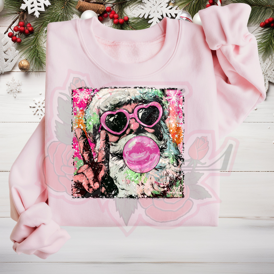 Santa Bubble Hoodie/Crewneck