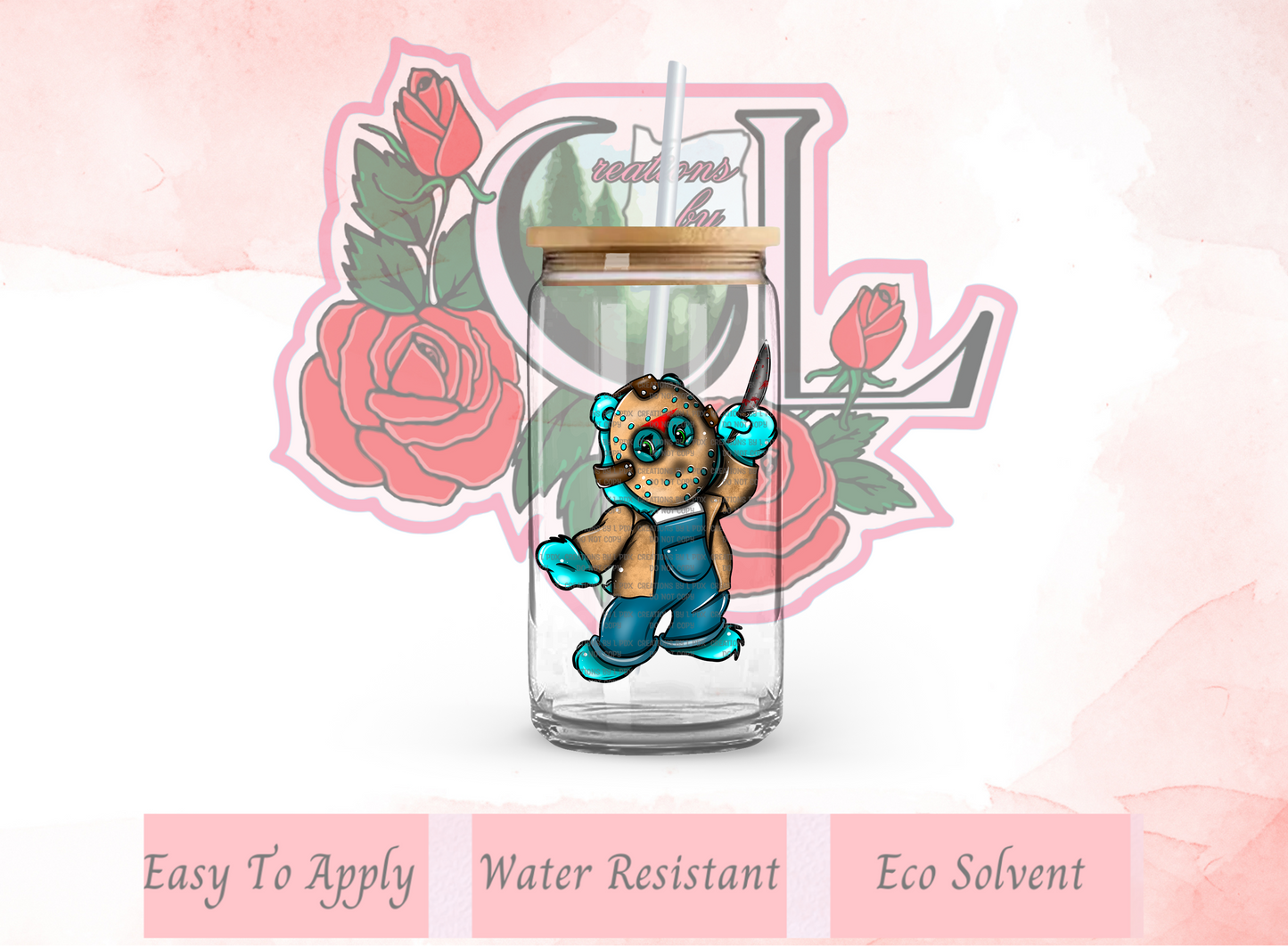 Scare Bear Jason Decal