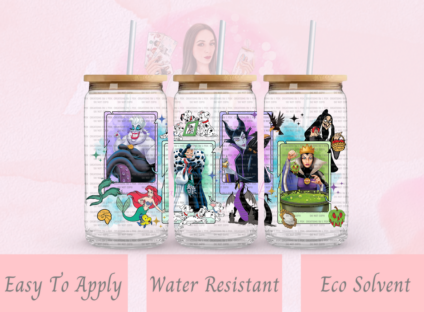 Villains Tarot Glass Wrap