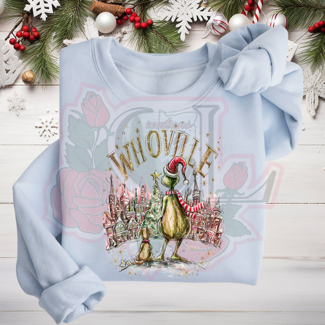 Vintage Who Ville Hoodie/Crewneck