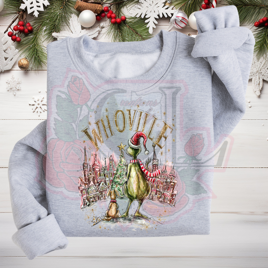 Vintage Who Ville Hoodie/Crewneck