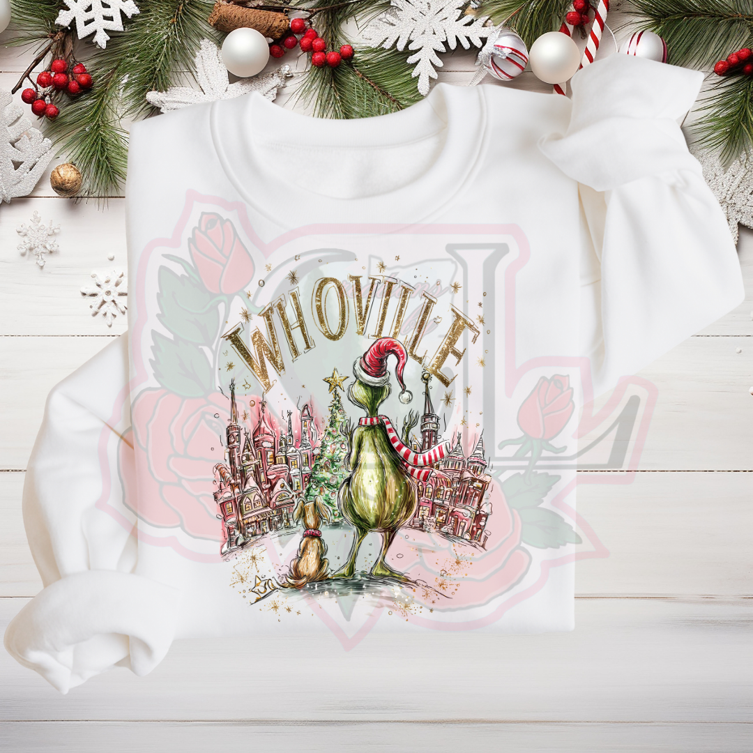 Vintage Who Ville Hoodie/Crewneck