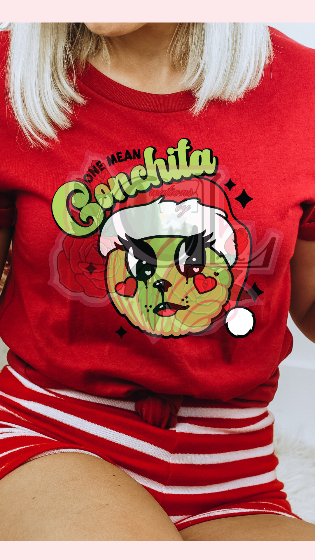 You're A Mean Conchita Red HTV