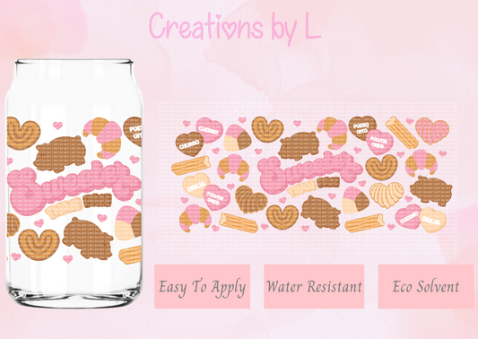 Sweeter Than Pan Glass Wrap