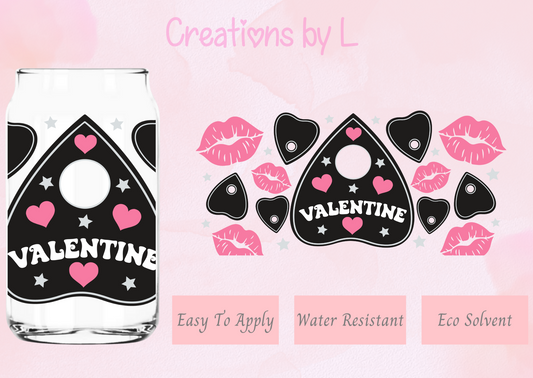 Valentine Ouija Glass Wrap