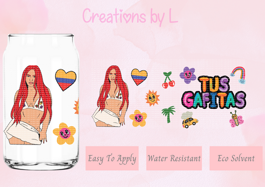 Tus Gafitas Glass Wrap