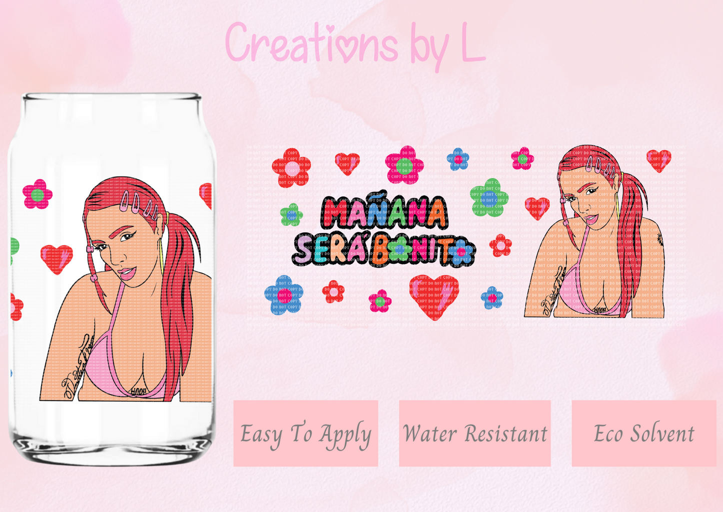 Manana Sera Bonito Glass Wrap