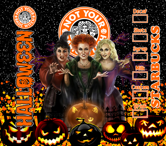 Witch Sisters Tumbler Wraps
