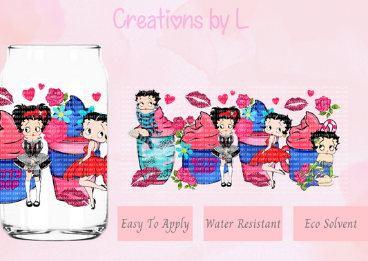 Betty Coffee Glass Wrap