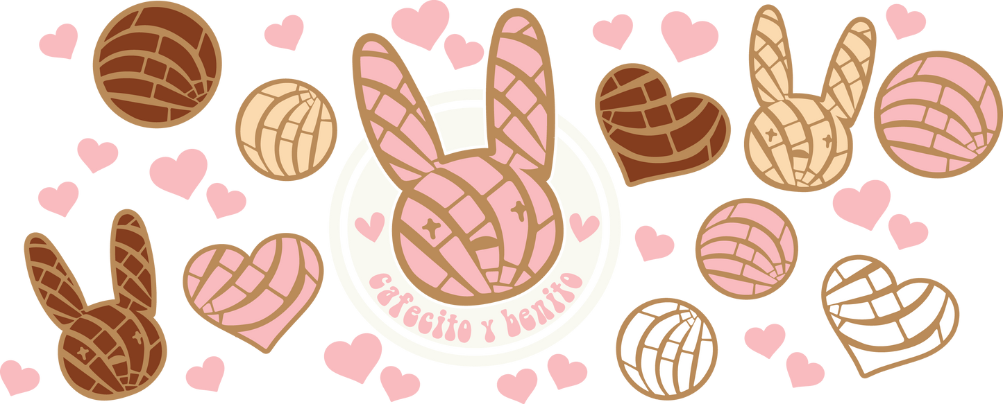 Cafecito y Benito Glass Wrap