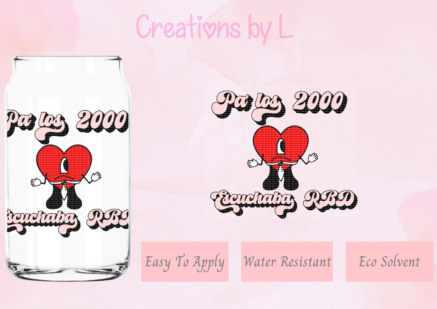 Corazon RBD Music Decal