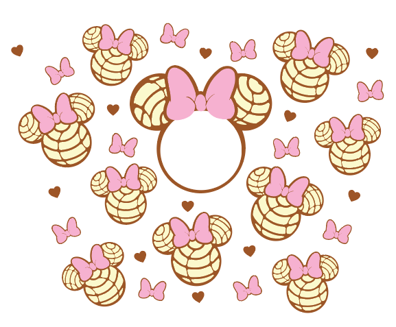Conchas & Bows Cold Cup Wrap