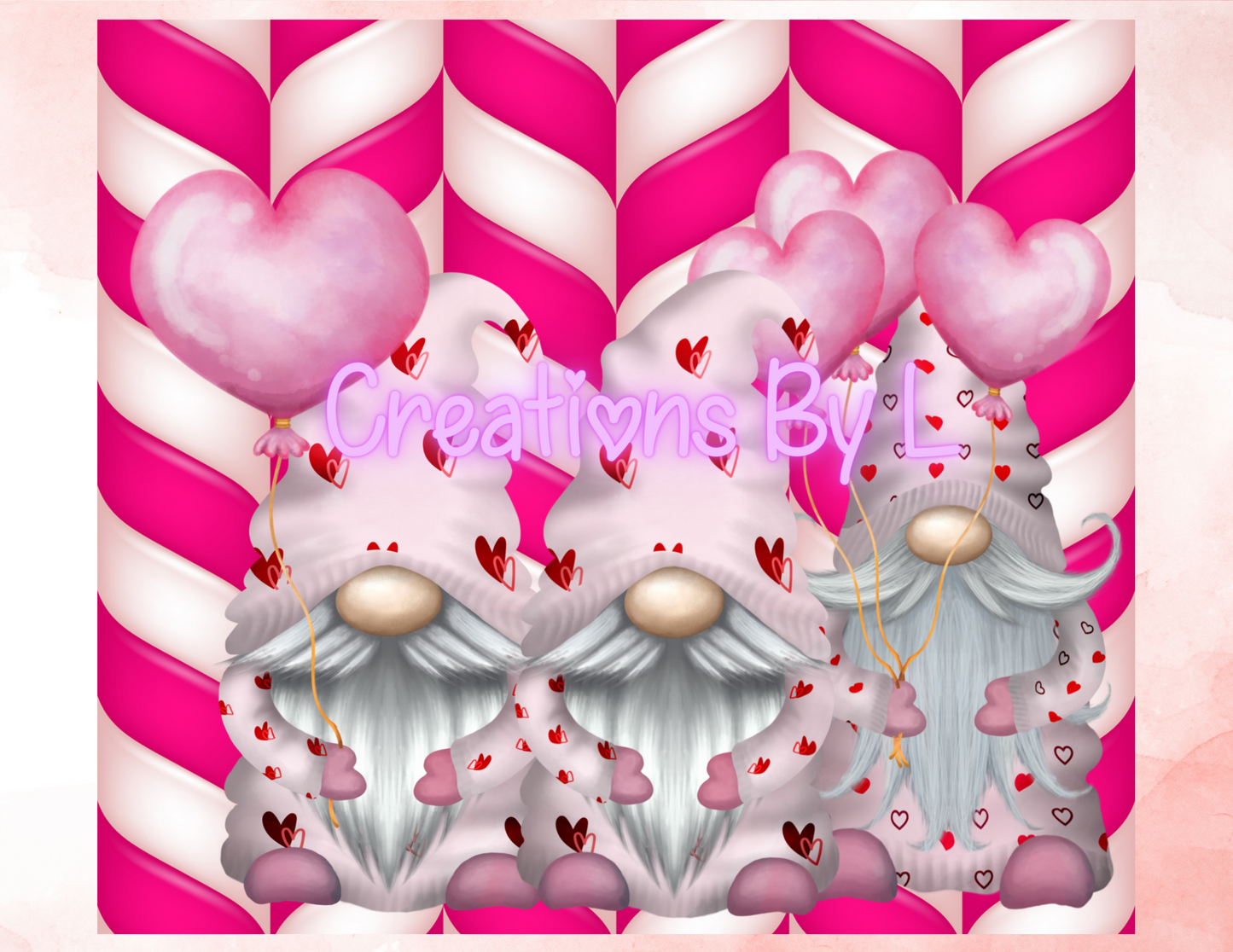 Gnome Love Tumbler Wrap
