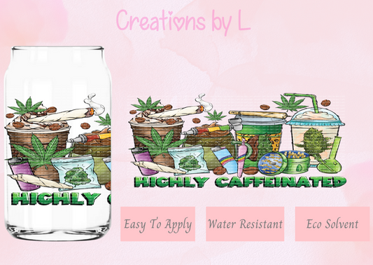 Highly Caffeinated Glass Wrap