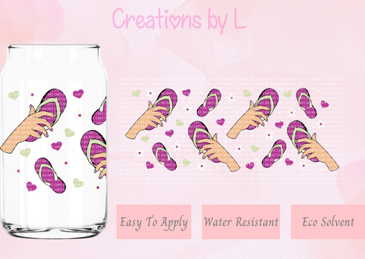 La Chancla Glass Wrap