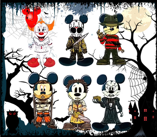 Mouse Halloween Tumbler Wrap