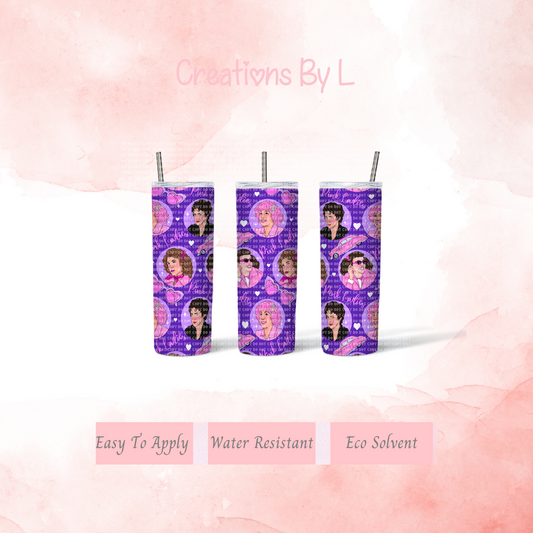 Pink Girls Tumbler Wrap
