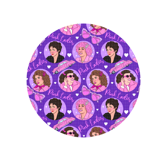 Pink Girls Lid Wrap