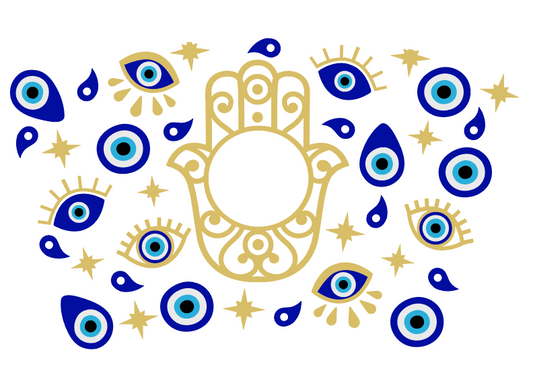 Evil Eye Cold Cup Wrap