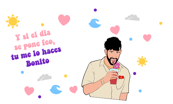 Benito Sipping Summer Cold Cup Wrap