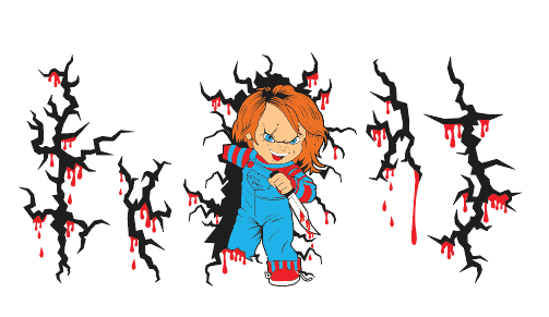Chucky Glass Wrap