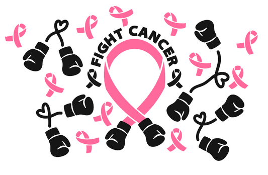 Fight Cancer Cold Cup Wrap