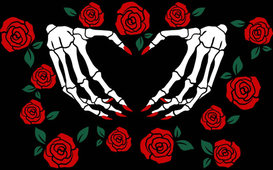 Hands & Roses Cup Wrap