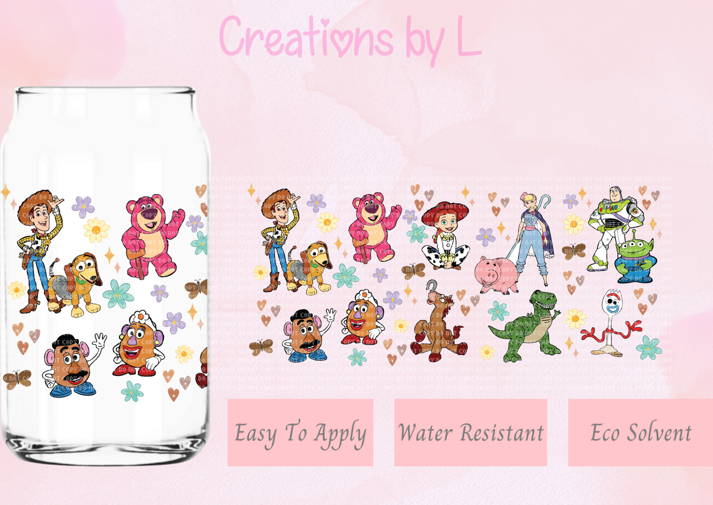 Toys Glass Wrap