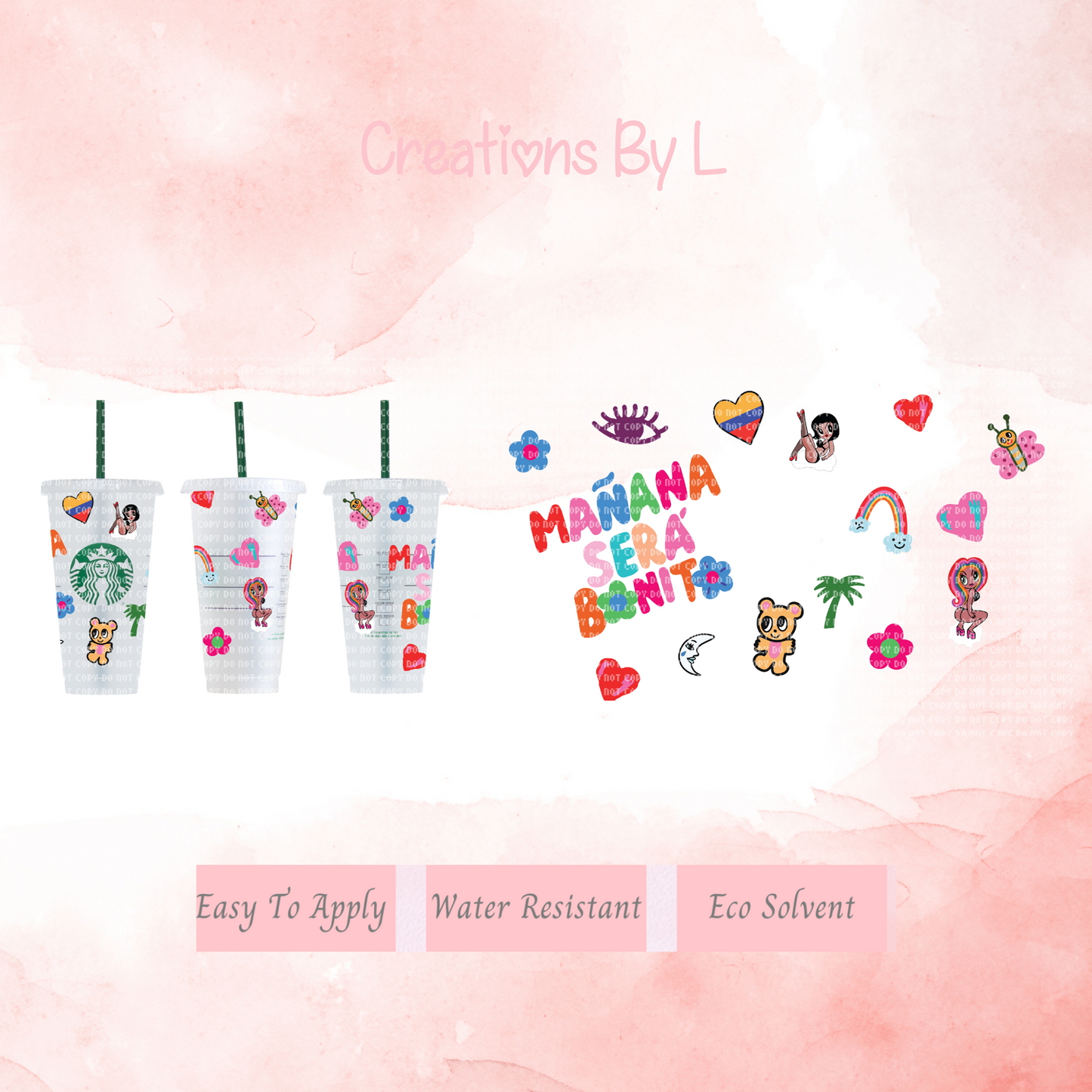 Manana Sera Bonito Cold Cup Wrap