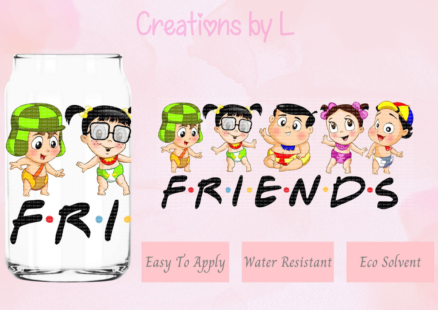 Baby Amigos Glass Wrap