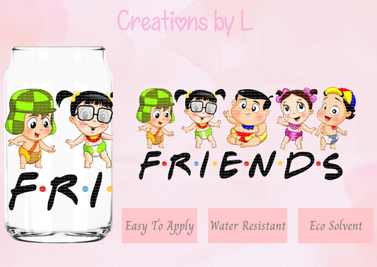 Baby Amigos Glass Wrap